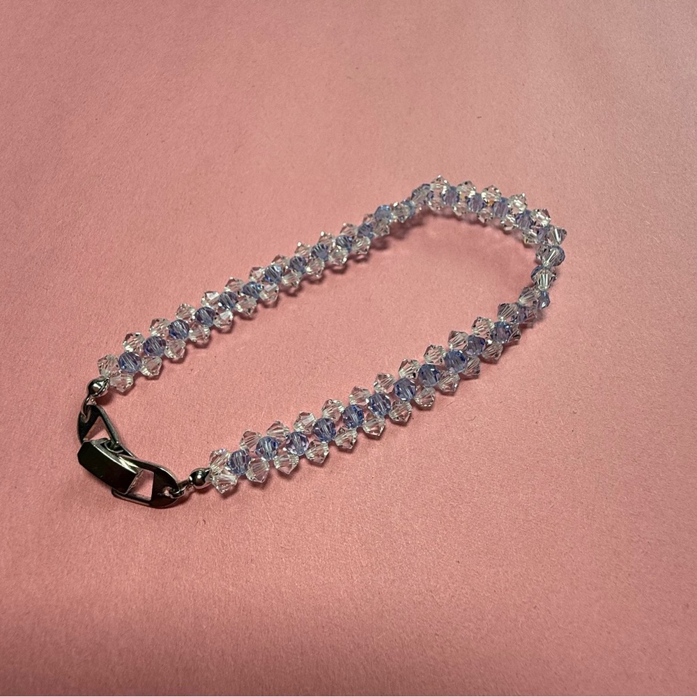 Elegant Swarovski Crystal Beaded Bracelet